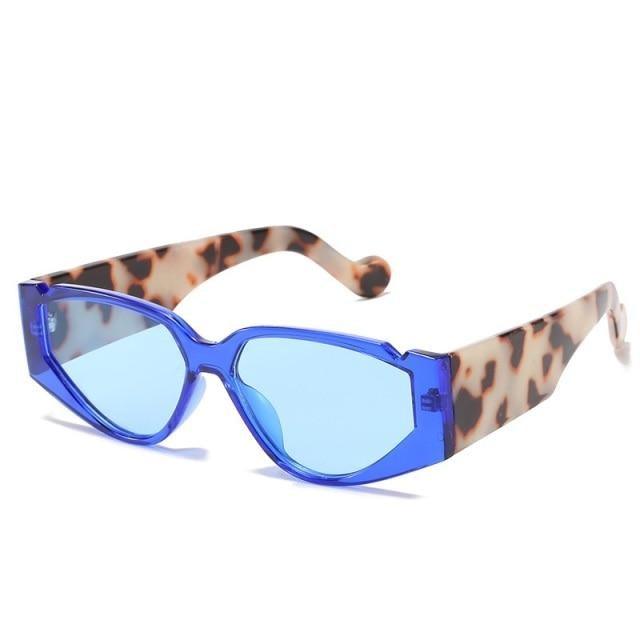 Polarized Oversized Fashion Vintage Eyewear Cat Eye Small Sunglasses For Women New Fashionable Triangle Retro Style Sunglasses For Men New Colorful Frames New Sun Glasses -sunglasses- Melted Glam LLC