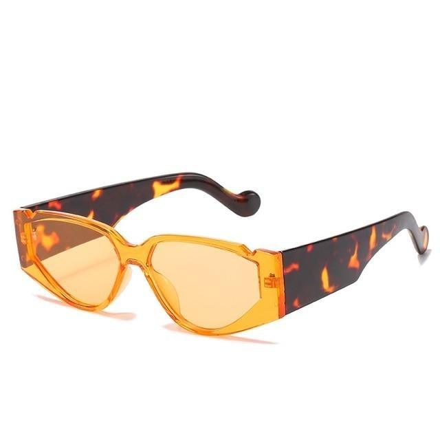 Polarized Oversized Fashion Vintage Eyewear Cat Eye Small Sunglasses For Women New Fashionable Triangle Retro Style Sunglasses For Men New Colorful Frames New Sun Glasses -sunglasses- Melted Glam LLC