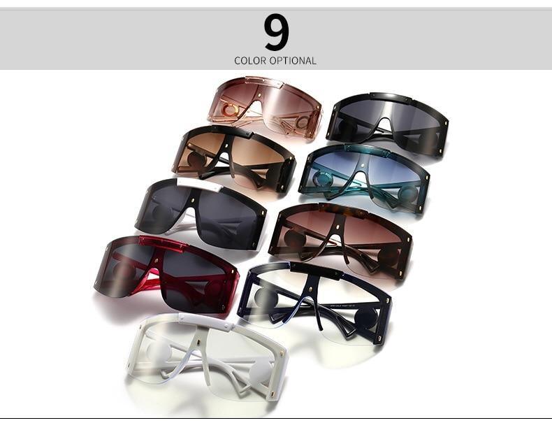 Polarized Lens Wear Over Prescription Glasses Fit Over Regular Glasses with 100% UV Protection Classic Male & Ladies Fashionable Big Size Sunglasses With Protection Against Wind & Sand Connected Sunglasses For Men & Women -Sunglasses- Melted Glam LLC