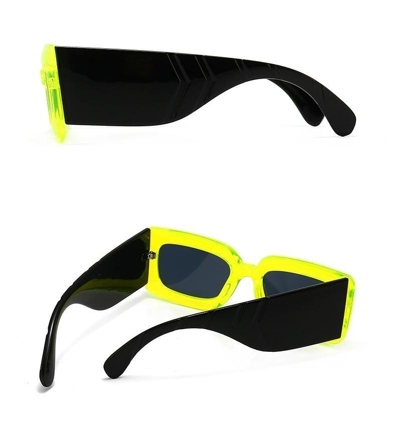 Oversized Square Sunglasses Classic Square Sunglasses For Men & Women Sun Glasses In Snake Pattern For Traveling Shades Female -Sunglasses- Melted Glam LLC