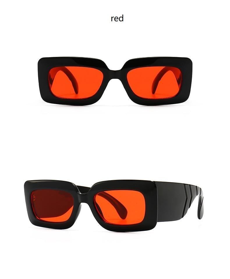 Oversized Square Sunglasses Classic Square Sunglasses For Men & Women Sun Glasses In Snake Pattern For Traveling Shades Female -Sunglasses- Melted Glam LLC