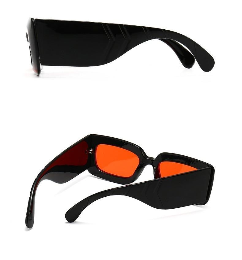 Oversized Square Sunglasses Classic Square Sunglasses For Men & Women Sun Glasses In Snake Pattern For Traveling Shades Female -Sunglasses- Melted Glam LLC