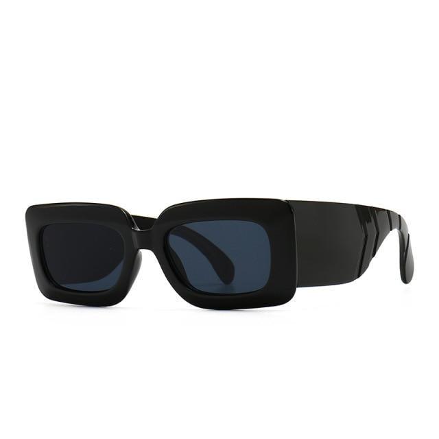 Oversized Square Sunglasses Classic Square Sunglasses For Men & Women Sun Glasses In Snake Pattern For Traveling Shades Female -Sunglasses- Melted Glam LLC