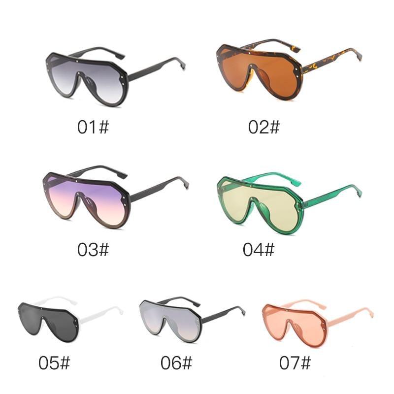 Fashionable New Unisex Classic Retro Shape Sunglasses For Men & Women New Outdoor Traveling Beach Glasses In Vintage Style Eyeglasses round oversized sunglasses -Sunglasses- Melted Glam LLC