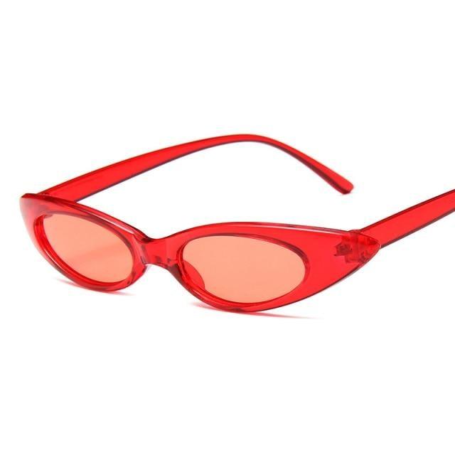 Cat Eye Sunglasses for Women Retro Narrow Pointy Cateye Cat Eye Sunglasses For Women Vintage Style Eyewear For Women/Men oval Sun Glasses For Female -sunglasses- Melted Glam LLC