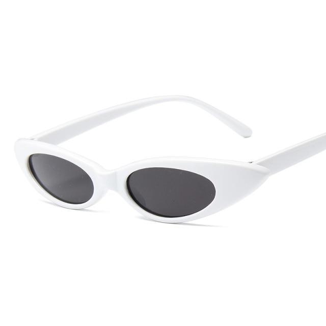 Cat Eye Sunglasses for Women Retro Narrow Pointy Cateye Cat Eye Sunglasses For Women Vintage Style Eyewear For Women/Men oval Sun Glasses For Female -sunglasses- Melted Glam LLC