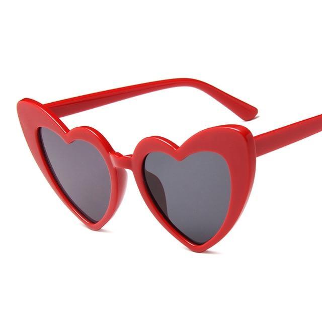 Love Heart Sunglasses For Women Eyewear For Women/Men Metal Eyeglasses Shades For Women -sunglasses- Melted Glam LLC