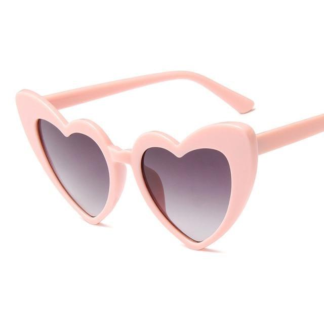 Love Heart Sunglasses For Women Eyewear For Women/Men Metal Eyeglasses Shades For Women -sunglasses- Melted Glam LLC