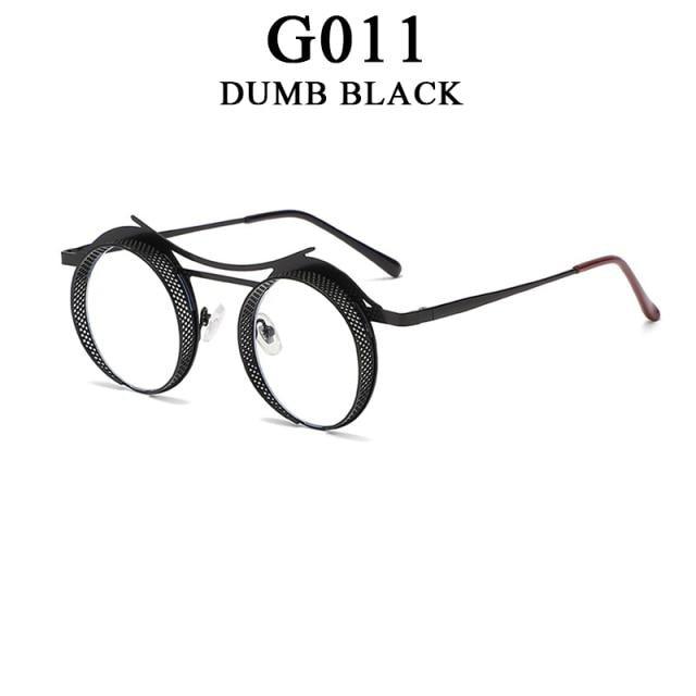 Retro Metal Round Circle Frame Sunglasses For Men New Fashionable New Round Shape Style Glasses For Women New Vintage Luxury Style Retro Sunglasses -Sunglasses- Melted Glam LLC
