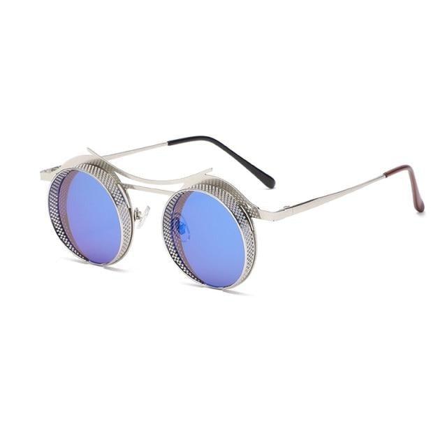 Retro Metal Round Circle Frame Sunglasses For Men New Fashionable New Round Shape Style Glasses For Women New Vintage Luxury Style Retro Sunglasses -Sunglasses- Melted Glam LLC