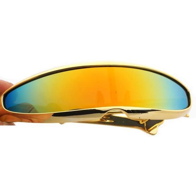 Retro Polarized Sports Sunglasses Shape Glasses For Men Luxury Colorful Frames Sunglasses For Women Eyewear Vintage Style Fashionable Sun Glasses -sunglasses- Melted Glam LLC
