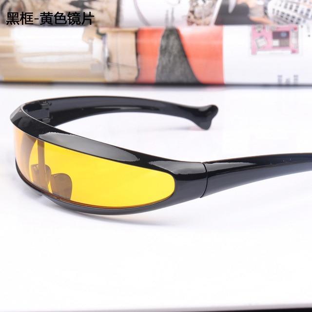 Retro Polarized Sports Sunglasses Shape Glasses For Men Luxury Colorful Frames Sunglasses For Women Eyewear Vintage Style Fashionable Sun Glasses -sunglasses- Melted Glam LLC