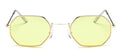 Small Frame Sunglasses For Women Small Square Polarized Sunglasses for Men and Women Polygon Mirrored Retro Shape Metal Design Sun Glasses for Men New Fashionable Ocean Lens -Sunglasses- Melted Glam LLC
