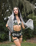 Silver Sequin Scarf -Accessory- Melted Glam LLC