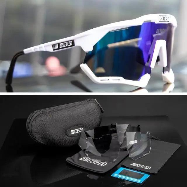 Sports Photochromic Cycling Glasses Road Bicycle Glasses For Men Women Stylish Unisex Outdoor Polarized Cycling Sunglasses Bicycle Eyewear -Sunglasses- Melted Glam LLC