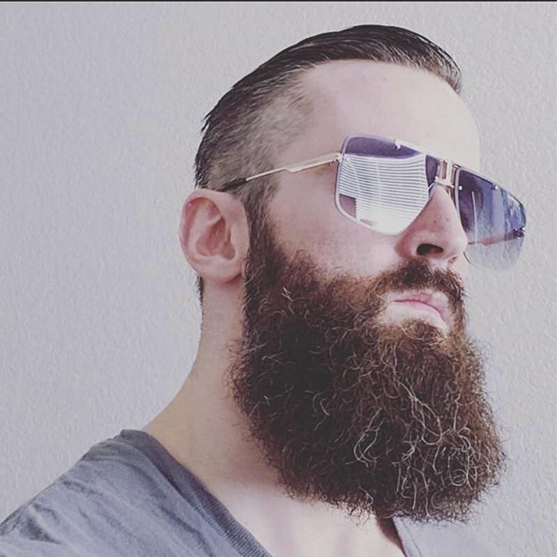Square Sunglasses for Men Classic Oversized Sun Glasses Men And Women New Fashionable Street Snap Style New Frameless Sunglasses New Popular Square Shape Sunglasses For Men & Women -sunglasses- Melted Glam LLC