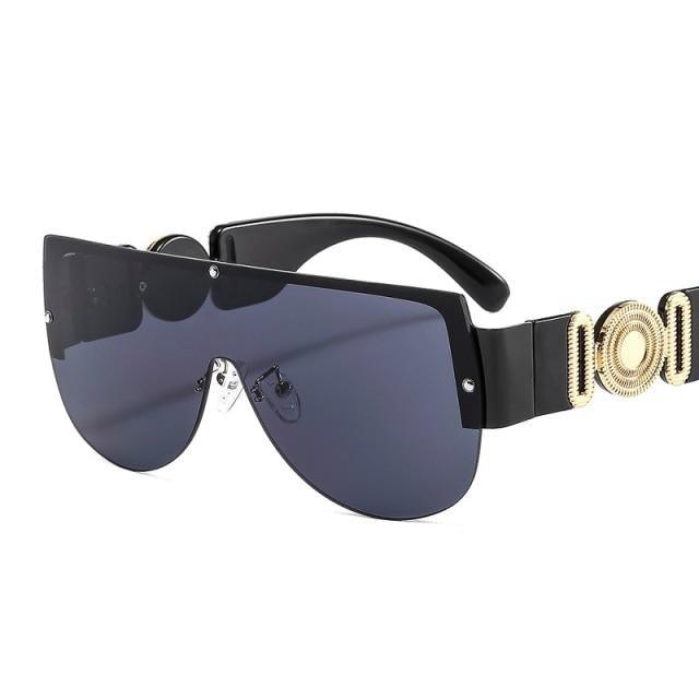 Trendy Sunglasses For Women Stylish Fashionable Shield Sunglasses For Women & Men New Luxury Gradients & Classic Lens For Women & Men New Square Shape Women's Round Sunglasses - sunglasses- Melted Glam LLC