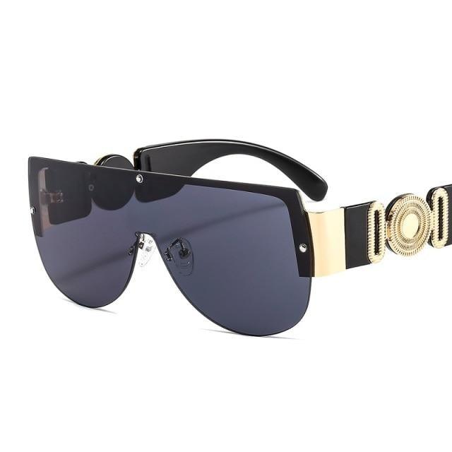 Trendy Sunglasses For Women Stylish Fashionable Shield Sunglasses For Women & Men New Luxury Gradients & Classic Lens For Women & Men New Square Shape Women's Round Sunglasses - sunglasses- Melted Glam LLC