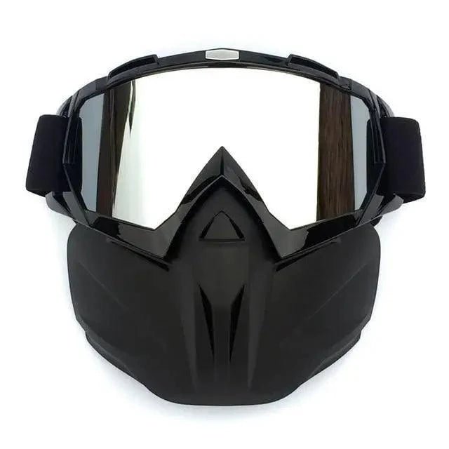 Unisex Snowboard Glasses Snowmobile Skiing Goggles For Men Women Windproof Sunglasses With Detachable Mask -Sunglasses- Melted Glam LLC