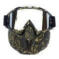 Unisex Snowboard Glasses Snowmobile Skiing Goggles For Men Women Windproof Sunglasses With Detachable Mask -Sunglasses- Melted Glam LLC