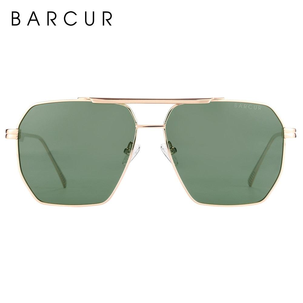 Vintage Retro Oversized BARCUR Big Frame Sunglasses for MenSun Glasses UV400 Large Vintage Retro Shades Eyewear Stevvex Sunglasses -sunglasses- Melted Glam LLC