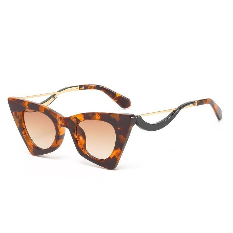 Vintage Square Cat Eye Sunglasses Women Retro Trendy Cat eye Sunglasses Classic Fashionable , Decent Personality & Wind Sunglasses In Retro Box Trending Street Style Sunglasses For Men & Women -sunglasses- Melted Glam LLC