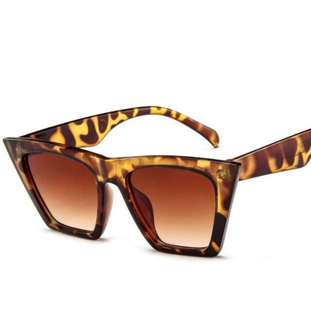 Vintage Square Cat Eye Sunglasses Women Retro Trendy Cateye Sunglasses Popular Sunglasses In High Quality And Colorful Frames Glasses For Women New Retro Eyewear Women -sunglasses- Melted Glam LLC