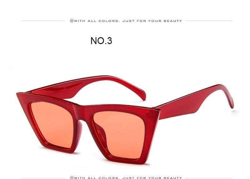 Vintage Square Cat Eye Sunglasses Women Retro Trendy Cateye Sunglasses Popular Sunglasses In High Quality And Colorful Frames Glasses For Women New Retro Eyewear Women -sunglasses- Melted Glam LLC