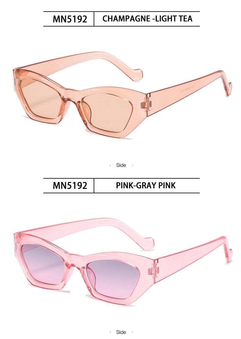 Vintage Style Retro Style Women Sunglasses New Irregular Glasses For Women Eyewear For Women Sunglasses Women Men Vintage Square Glasses -sunglasses- Melted Glam LLC