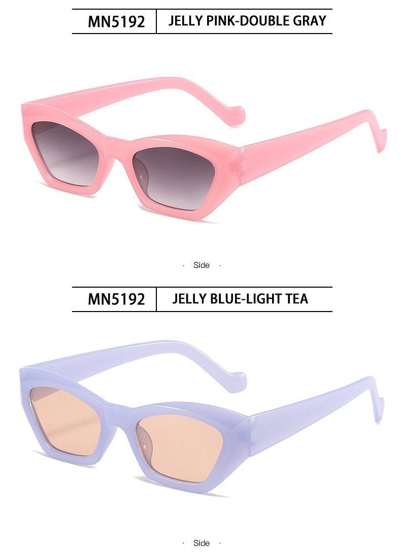 Vintage Style Retro Style Women Sunglasses New Irregular Glasses For Women Eyewear For Women Sunglasses Women Men Vintage Square Glasses -sunglasses- Melted Glam LLC