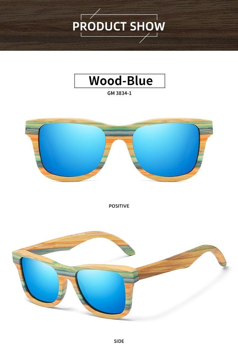 Vintage Wooden Frame Summer Wood Sunglasses Polarized For Women And Men Vintage Design Wooden Sun Glasses Sunglasses For Men -sunglasses- Melted Glam LLC