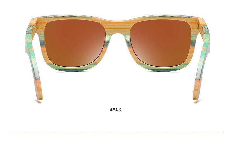 Vintage Wooden Frame Summer Wood Sunglasses Polarized For Women And Men Vintage Design Wooden Sun Glasses Sunglasses For Men -sunglasses- Melted Glam LLC