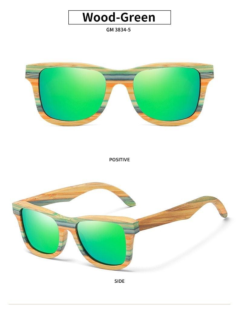 Vintage Wooden Frame Summer Wood Sunglasses Polarized For Women And Men Vintage Design Wooden Sun Glasses Sunglasses For Men -sunglasses- Melted Glam LLC