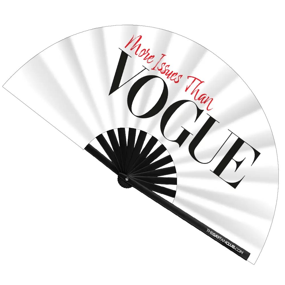 Vogue Fan -Hand Fan- Melted Glam LLC