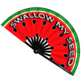 Watermelon Fan (UV) -Hand Fan- Melted Glam LLC