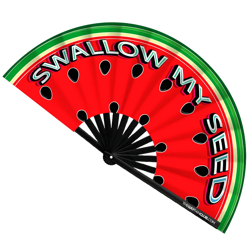 Watermelon Fan (UV) -Hand Fan- Melted Glam LLC