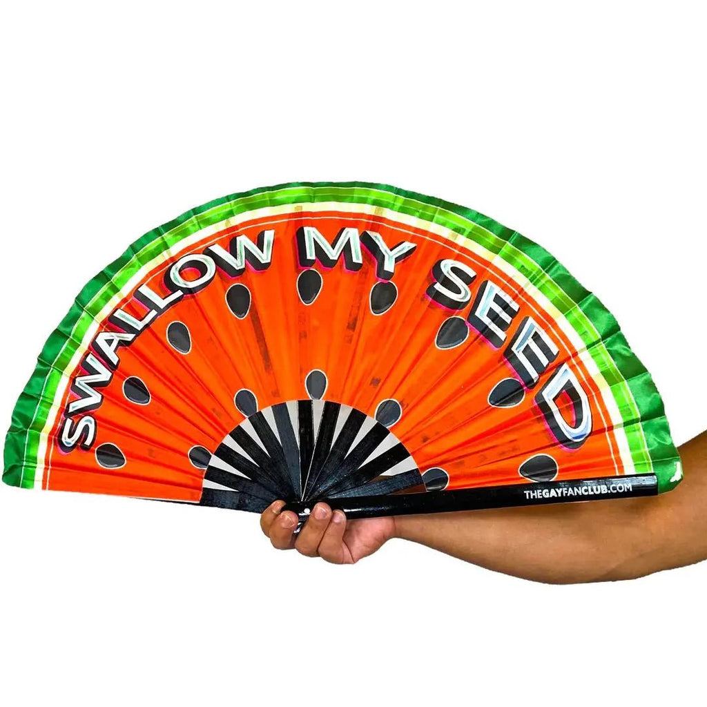 Watermelon Fan (UV) -Hand Fan- Melted Glam LLC