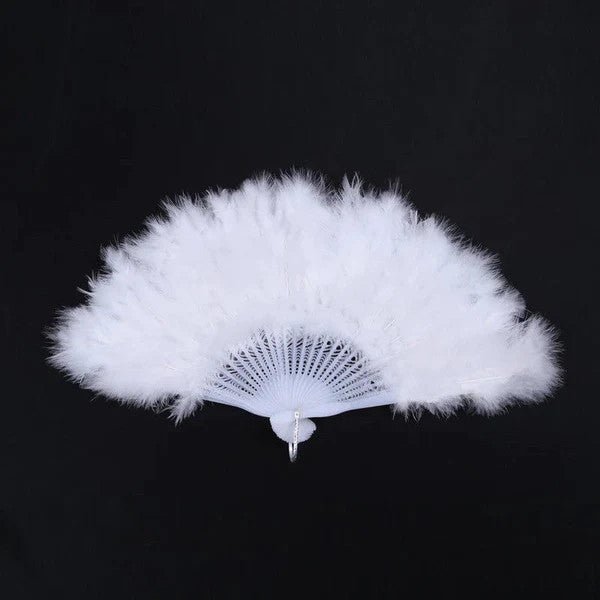 Marabou Feather Fans in 3 Colors -Fans- Melted Glam LLC