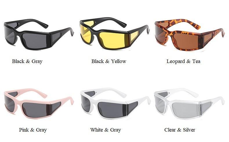 White Modern Women Sunglasses Luxury Glasses For Women/Men UV400 Eyewear Ladies Comfortable Sunglasses For Eyewear Durable Lightweight Frame Sun Glasses -sunglasses- Melted Glam LLC