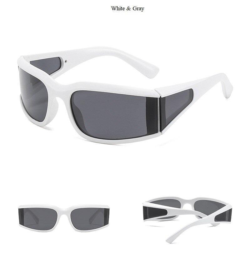 White Modern Women Sunglasses Luxury Glasses For Women/Men UV400 Eyewear Ladies Comfortable Sunglasses For Eyewear Durable Lightweight Frame Sun Glasses -sunglasses- Melted Glam LLC
