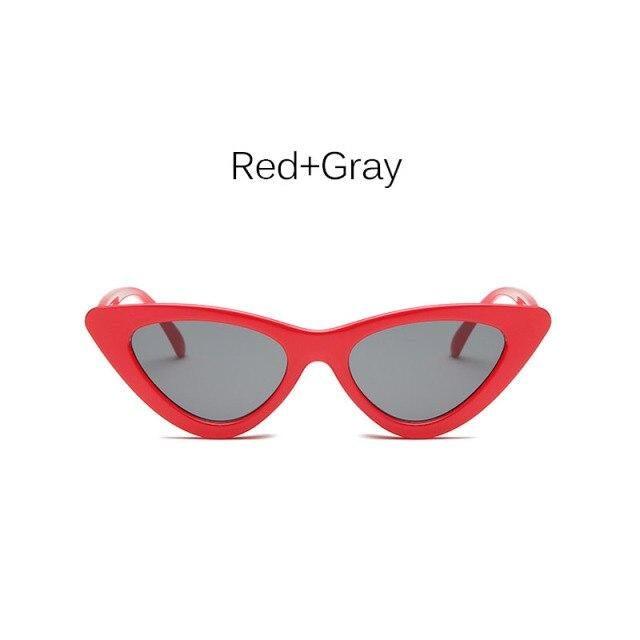 Women Elegant Black Summer Sunglasses Stylish New Popular Cat Eye Design Sunglasses For Woman New Small Eyewear Shades For Women Retro Summer Design Glasses -sunglasses- Melted Glam LLC