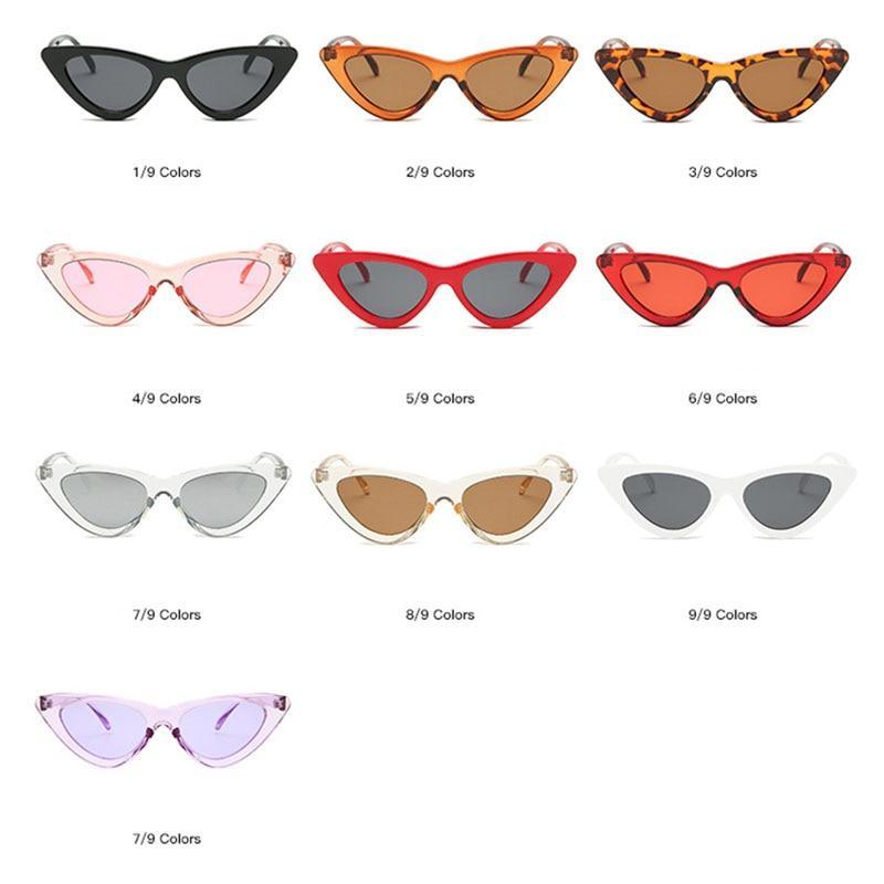 Women Elegant Black Summer Sunglasses Stylish New Popular Cat Eye Design Sunglasses For Woman New Small Eyewear Shades For Women Retro Summer Design Glasses -sunglasses- Melted Glam LLC