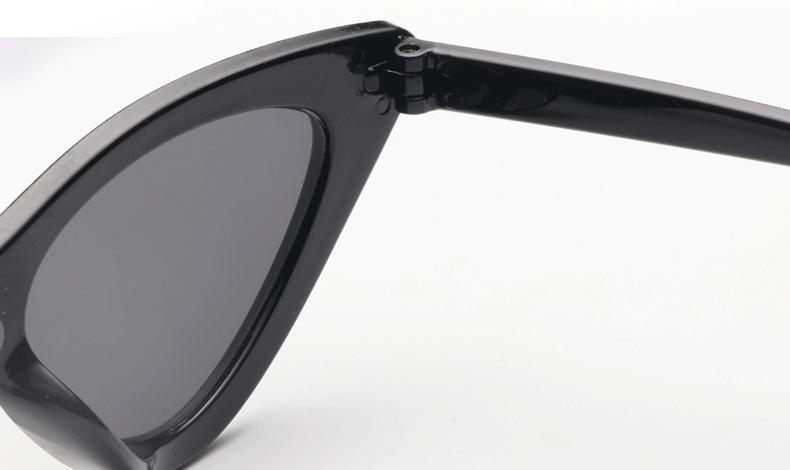 Women Elegant Black Summer Sunglasses Stylish New Popular Cat Eye Design Sunglasses For Woman New Small Eyewear Shades For Women Retro Summer Design Glasses -sunglasses- Melted Glam LLC