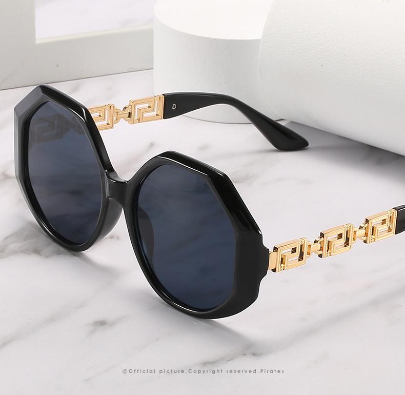 Women Large Hexagon Inspired Sunglasses Fashionable Big Frame & Polygonal Ladies Sunglasses Classic Retro Shape Street Shooting Sunglasses For Men And Women Sunglasses -sunglasses- Melted Glam LLC