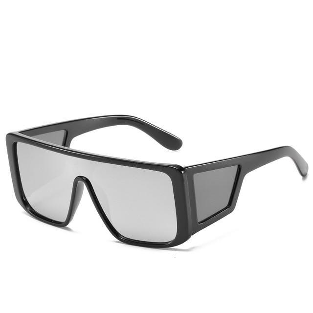 Women Luxury Square Design Colorful Sunglasses For Women New Big Oversized Flat Top Sun Glasses For Female Shades For Men Stylish Frames Retro Design Sunglasses -sunglasses- Melted Glam LLC