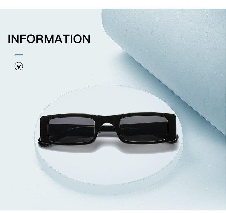 Women Small Luxury Rectangle Sunglasses For Women Lightweight Frame Glasses Elegant Summer UV400 Protection Outdoor Sunglasses Fashion Design -sunglasses- Melted Glam LLC