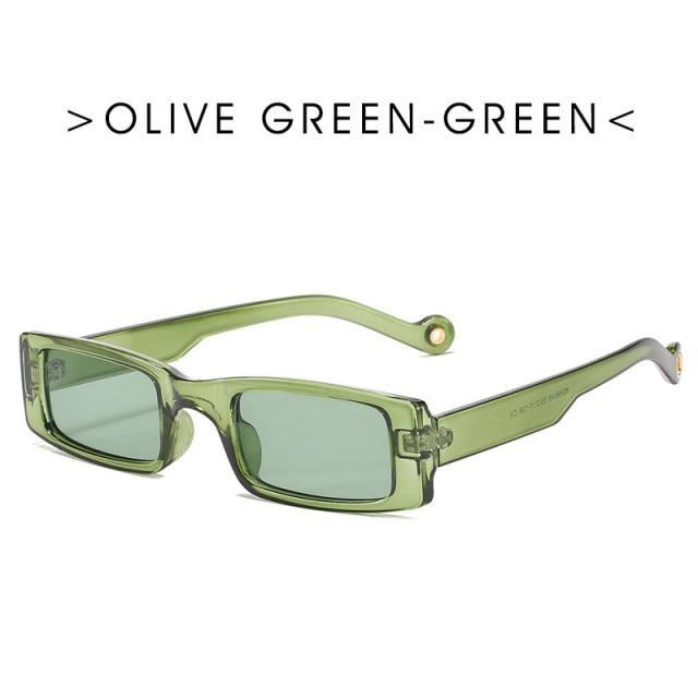 Women Small Luxury Rectangle Sunglasses For Women Lightweight Frame Glasses Elegant Summer UV400 Protection Outdoor Sunglasses Fashion Design -sunglasses- Melted Glam LLC