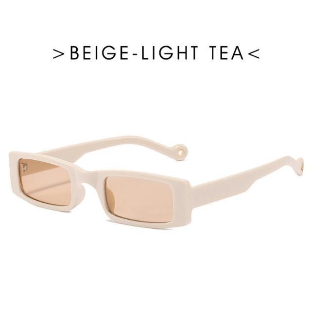 Women Small Luxury Rectangle Sunglasses For Women Lightweight Frame Glasses Elegant Summer UV400 Protection Outdoor Sunglasses Fashion Design -sunglasses- Melted Glam LLC