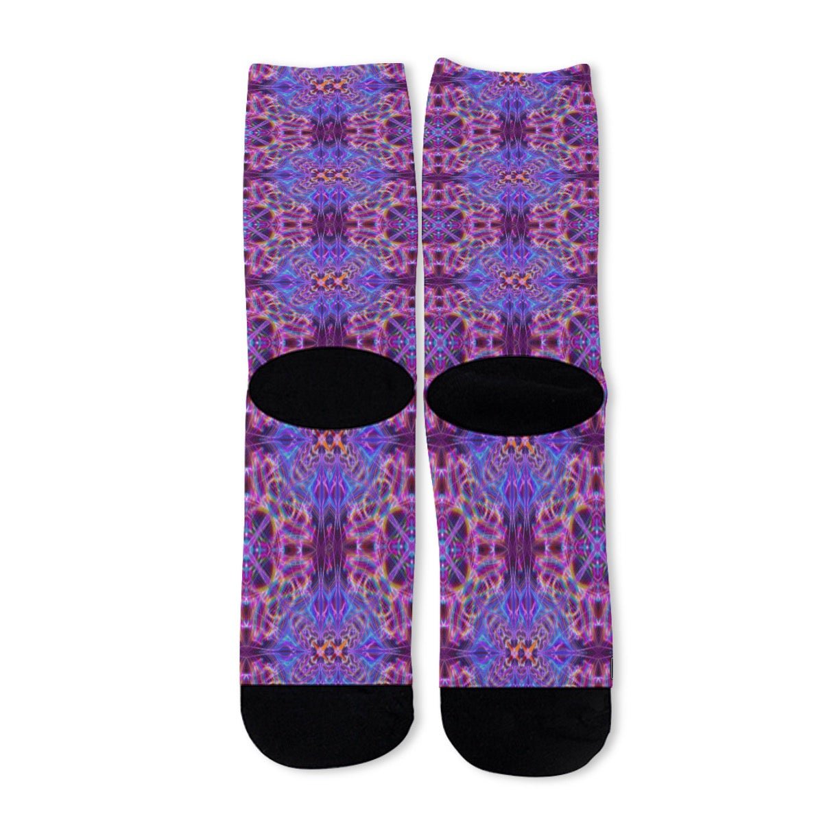 Long Socks – 12 Melting Options | Unisex Psychedelic Festival Socks | Melted Glam - Socks - Melted Glam LLC