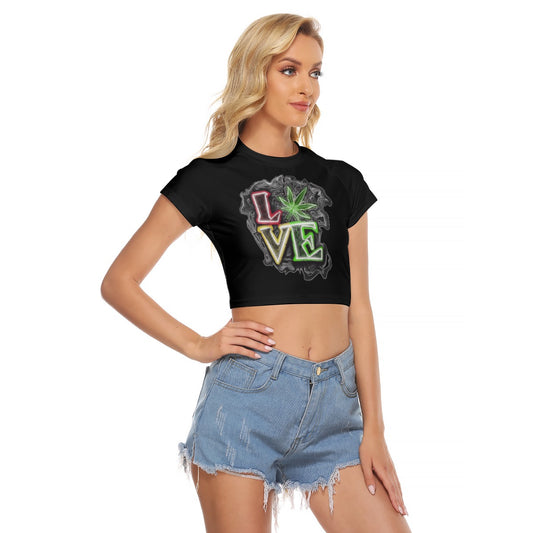Love Mary Jane - Crop Top women | Melted Glam | marijuana , Rave outfits, festival clothes